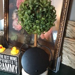 Boxwood Faux Topiary Cottage Core Adorable Size NEW ITEM FINAL SALE